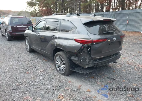 2023 Toyota Highlander Platinum from USA, damaged, VIN 5TDKDRBH8PS042945